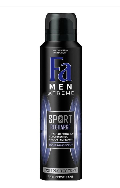 FA DEO SPRAY SPORT RECHARGE men 150 ml.