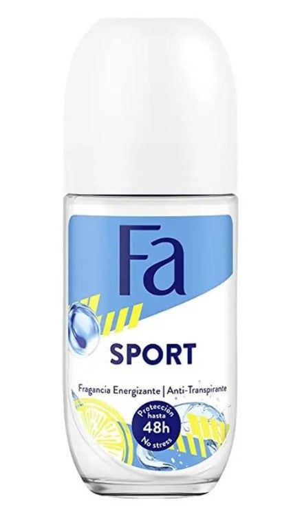 FA ROLL ON GLASS SPORT 50 ml.