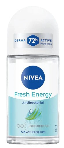 Nivea Fresh Energy 72h anti-perspirant roll-on, 50 mL