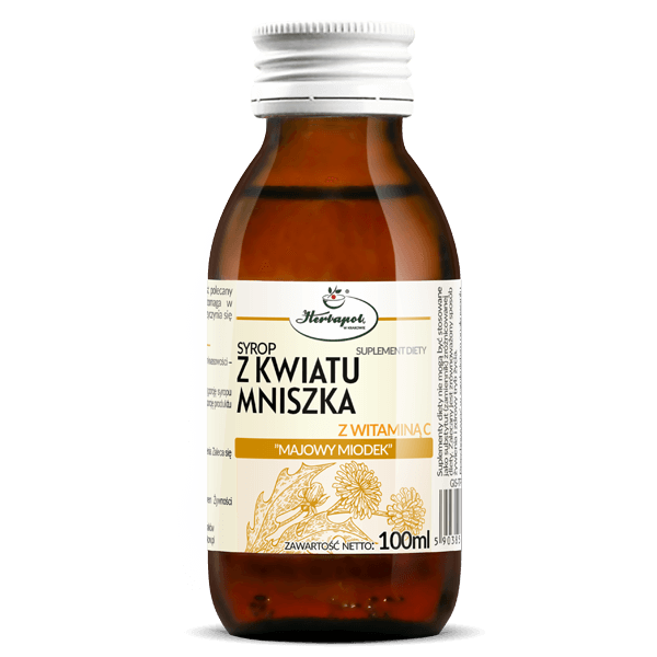 Herbapol Dandelion Flower Syrup with Vitamin C 100ml