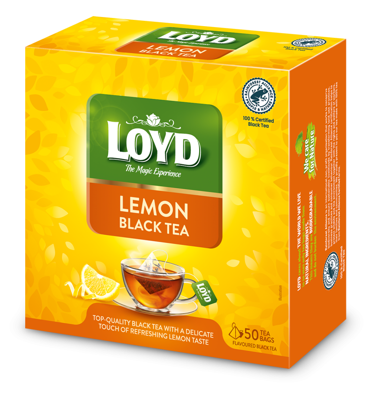 Loyd Large Herbata Czarna z Cytryna 85 g