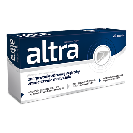 Altra  for Healthy Liver Function and Detoxification 20 capsules