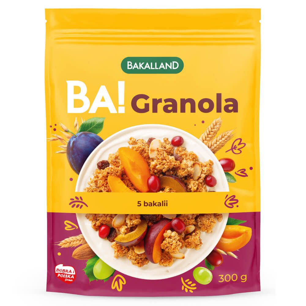Bakalland Granola 5 Bakalii 300g