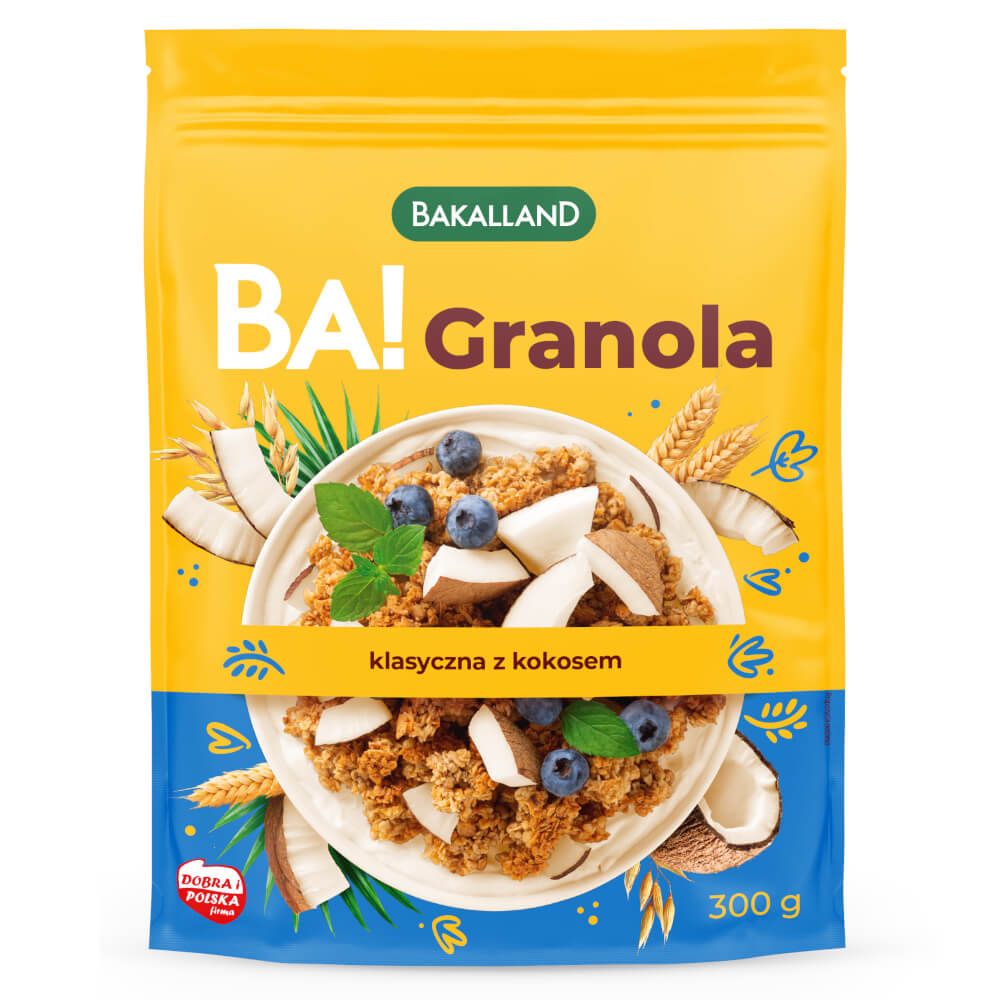 Bakalland Granola Z Kokosem 300g