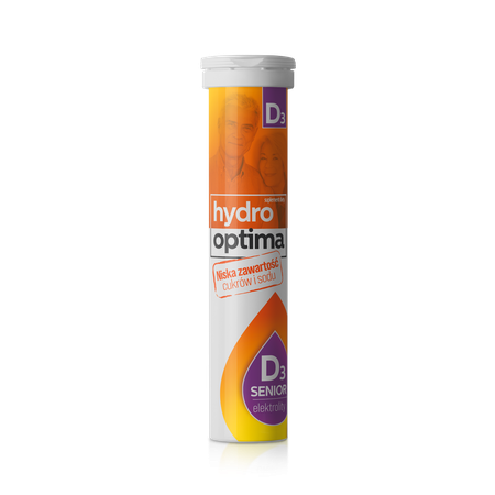 Hydrooptima Senior D3 Electrolity 20 tablets