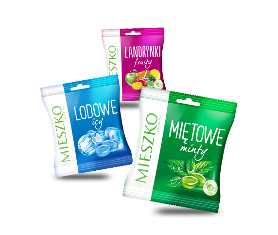 Mieszko Landrynki-Fruity Candies 90g