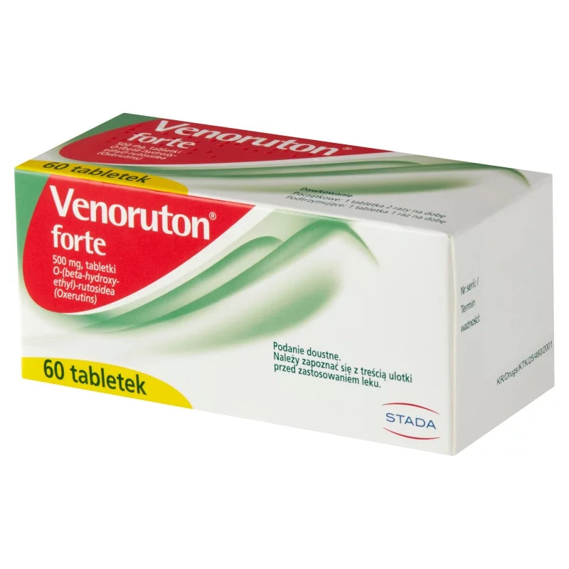 Venoruton forte, tablets for chronic venous insufficiency, 60 pcs ...