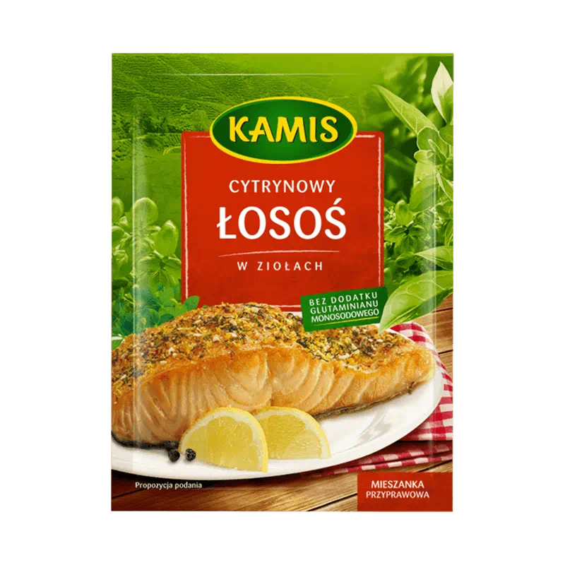 Kamis Przyprawa Do Lososia 18g Seasoning For Salmon