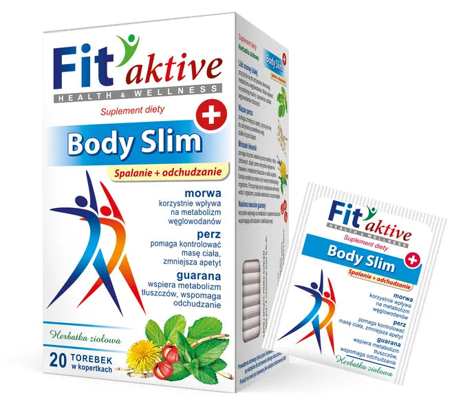 MALWA Fit Aktive Slim Bodysuit 20 Tea bags