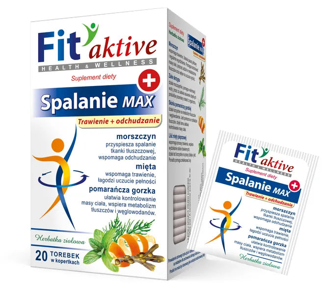 MALWA Fit Aktive MAX BURN 20 Tea bags