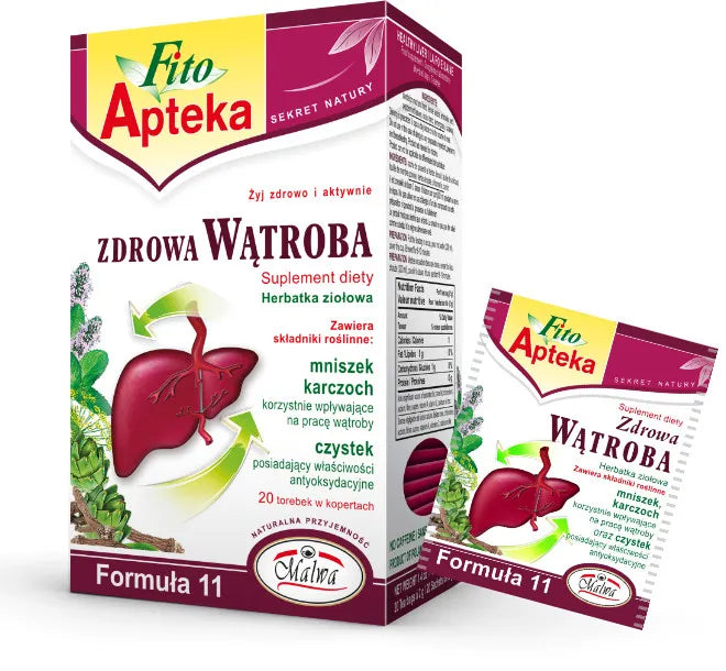 MALWA Fito Apteka Healthy Liver Zdrowa Watroba 20 Tea bags