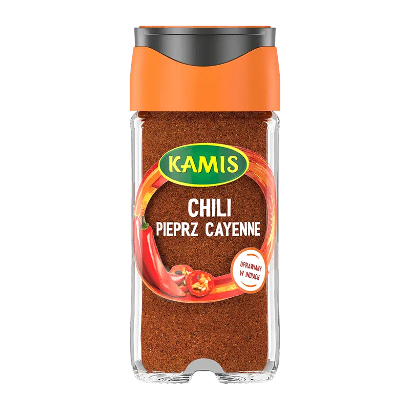 Kamis Sloik Chilli Pieprz Cayenne Ostry 32g Hot Chilli Cayenne Pepper