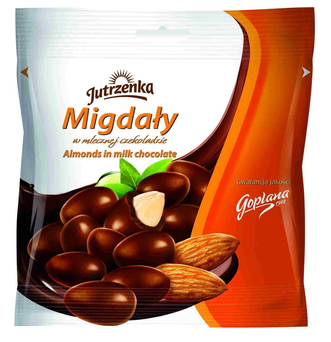 Jutrzenka Migdal W Czekoladzie Mlecznej 80g
