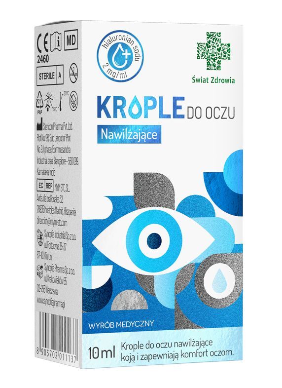 Swiat Zdrowia Eye Drops Moisturizing 10 ml