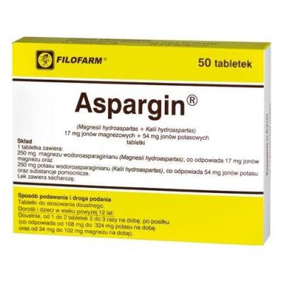 Aspargin 50 tablets