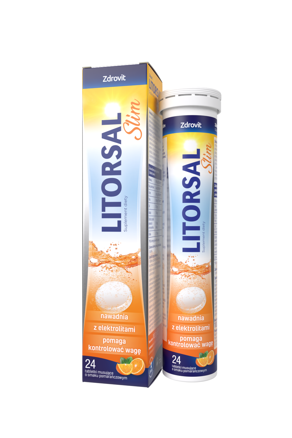Zdrovit Litorsal Slim, effervescent tablets, 24 pcs