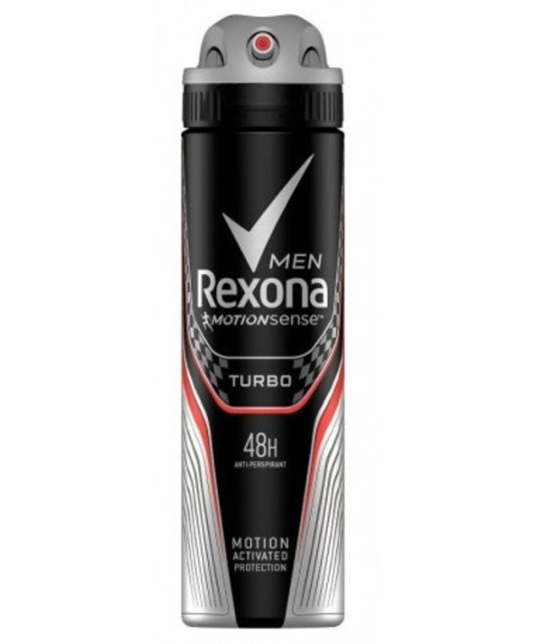 Rexona Men 48h Turbo Deodorant with Motion Activated Protection 150ml