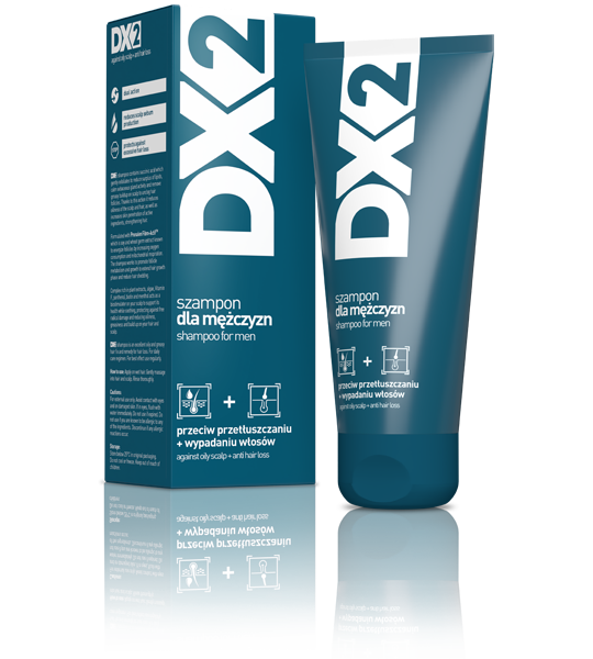 DX2 shampoo against greasiness and hair loss 150 ml