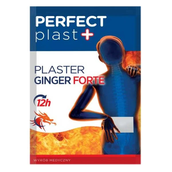 PERFECT PLAST GINGER FORTE warming patch up to 12 hours of action 1 pcs
