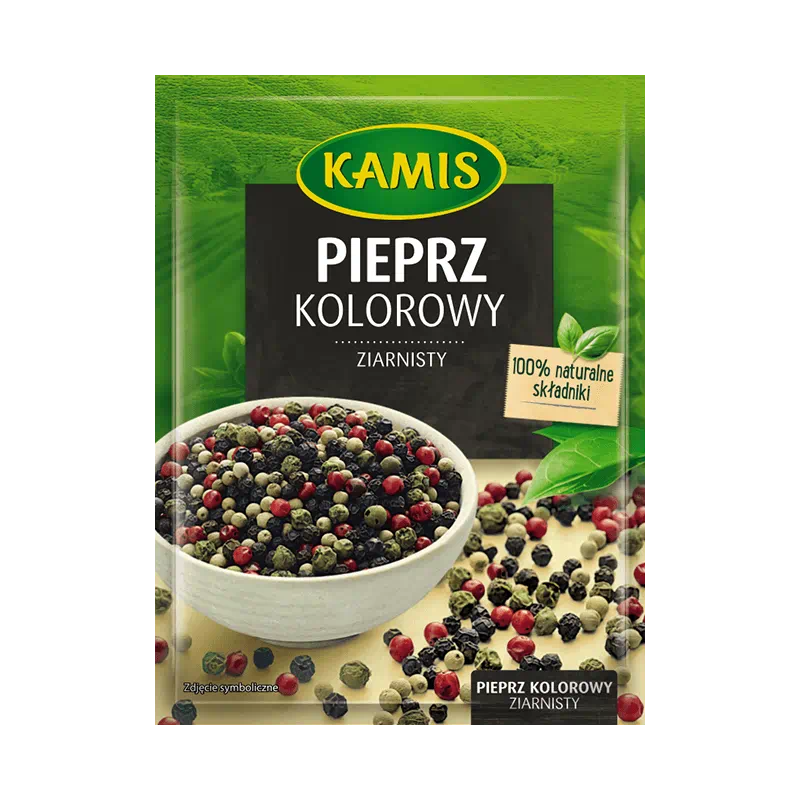 Kamis Pieprz Kolorowy 12g Pepper