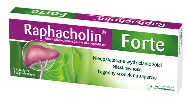 Raphacholin Forte 10 tablets