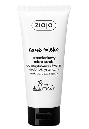 Ziaja Goat Milk Silica Micro-Scrub For Face Cleansing 75ml