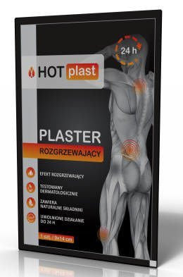 HOT PLAST FORTE warming patch 1 pcs.
