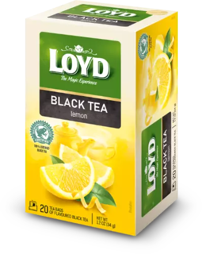 Loyd Black Lemon Tea 34g