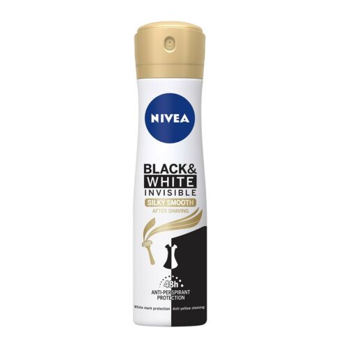 Nivea Black & White Invisible Silky Smooth Anti-Perspirant Spray 150ml