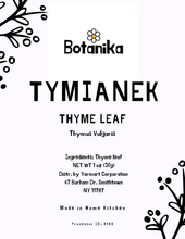 Load image into Gallery viewer, Botanika THYME LEAF TYMIANEK 30 g / 1 oz
