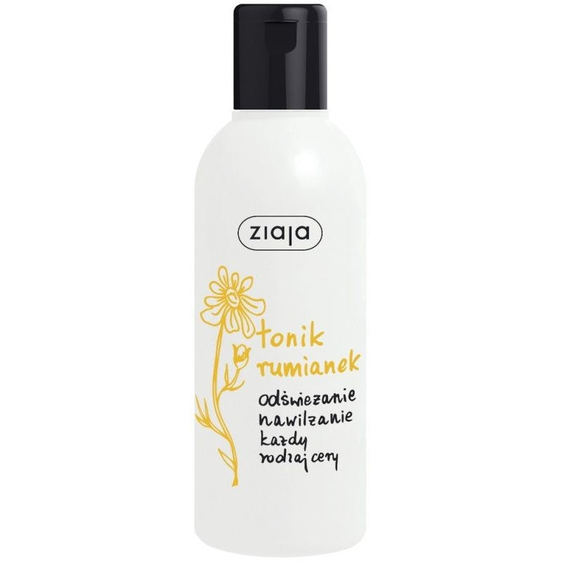 ZIAJA Chamomile Tonic 200ml Gently cleanses, refreshes and softens the skin.