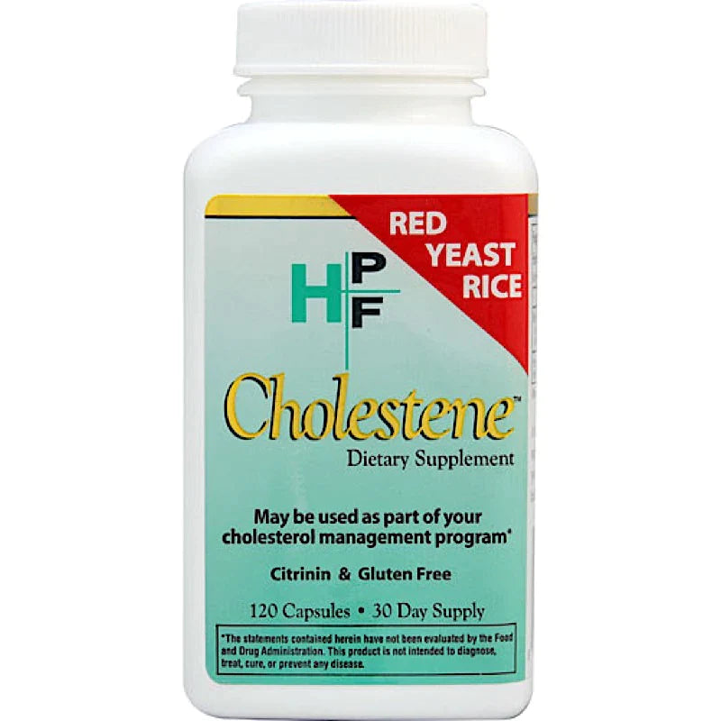 HPF Cholestene Dietary Supplement Citrinin & Gluten Free 120 capsules