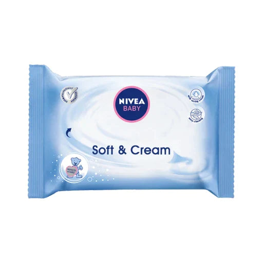 NIvea Baby Soft & Cream Baby Wet Wipes 63pcs