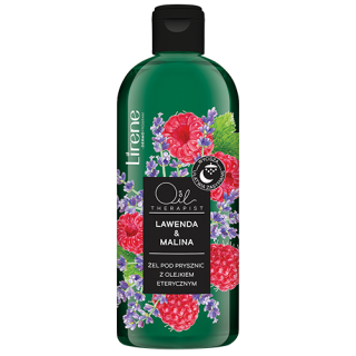 Lirene Oil Therapist Shower Gel with Essential Oils Lavender & Raspberry 400ml