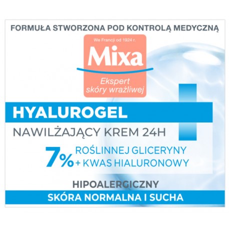 Mixa Sensitive Skin Expert Hyalurogel Intensively Moisturizing Cream 50ml
