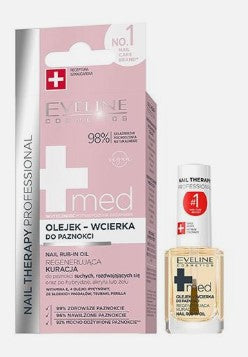 Eveline MED Nail Therapy Regenerating Rub-in Nail Oil 12ml