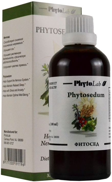 PhytoLab Phytosedum Helps Suppport Nervous System 100ml
