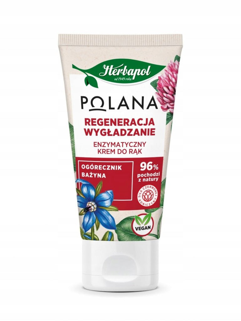 Herbapol Polana Enzymatic Regenerating Smoothing Hand Cream  50ml