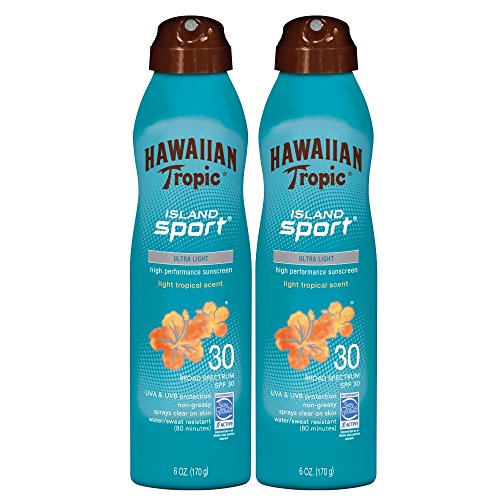 Hawaiian Tropic Island Sport Sunscreen Spray Reef Friendly SPF 30
