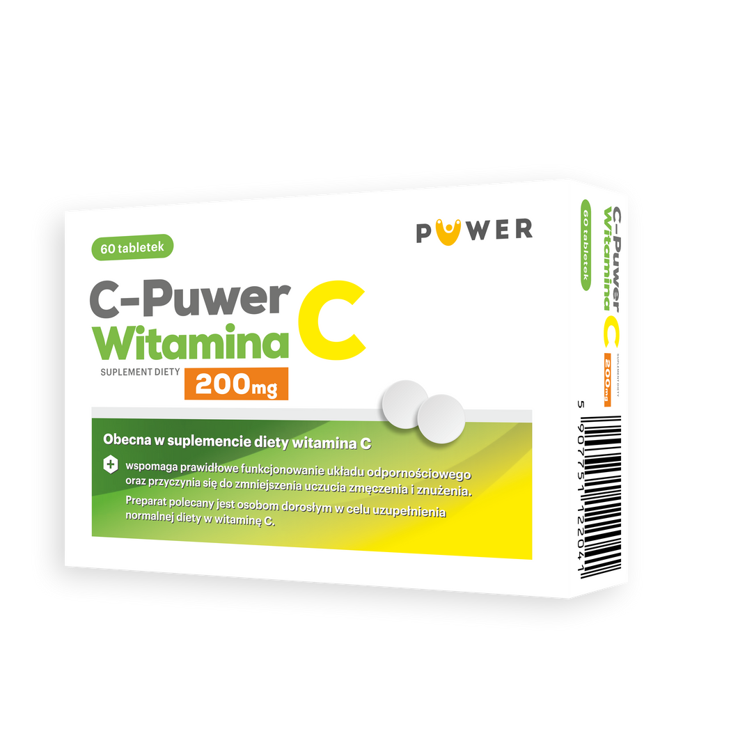C-Puwer Witamina C 200mg 60 tabletek