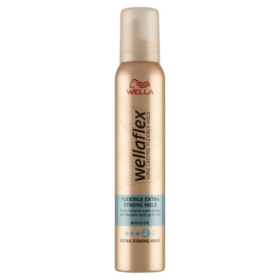 Wella Wellaflex Mousse 4 Flexible Extra Strong Hold 200ml