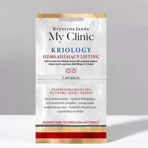 Janda My Clinic Kriology Lifting Express Mask for Face Neck and Cleavage 8ml