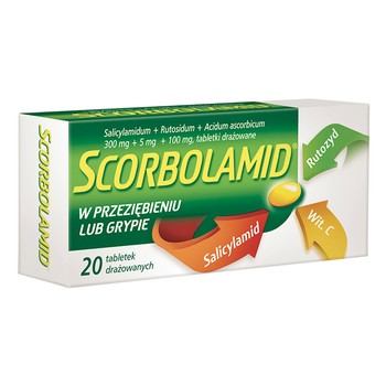 Scorbolamid 20 tablets