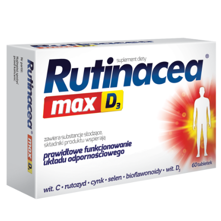 Rutinacea Max D3 60 tablets