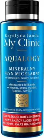 Janda My Clinic Aqualogy Mineral Micellar Liquid  with Aloe Hyaluronic Acid Lactic Acid 400ml