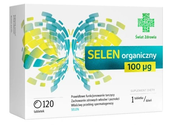 Selenium Organic Swiat Zdrowia 120 tablets
