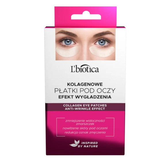 L'Biotica Collagen Wrinkle Reducing Under Eye Patches 3x2 pieces