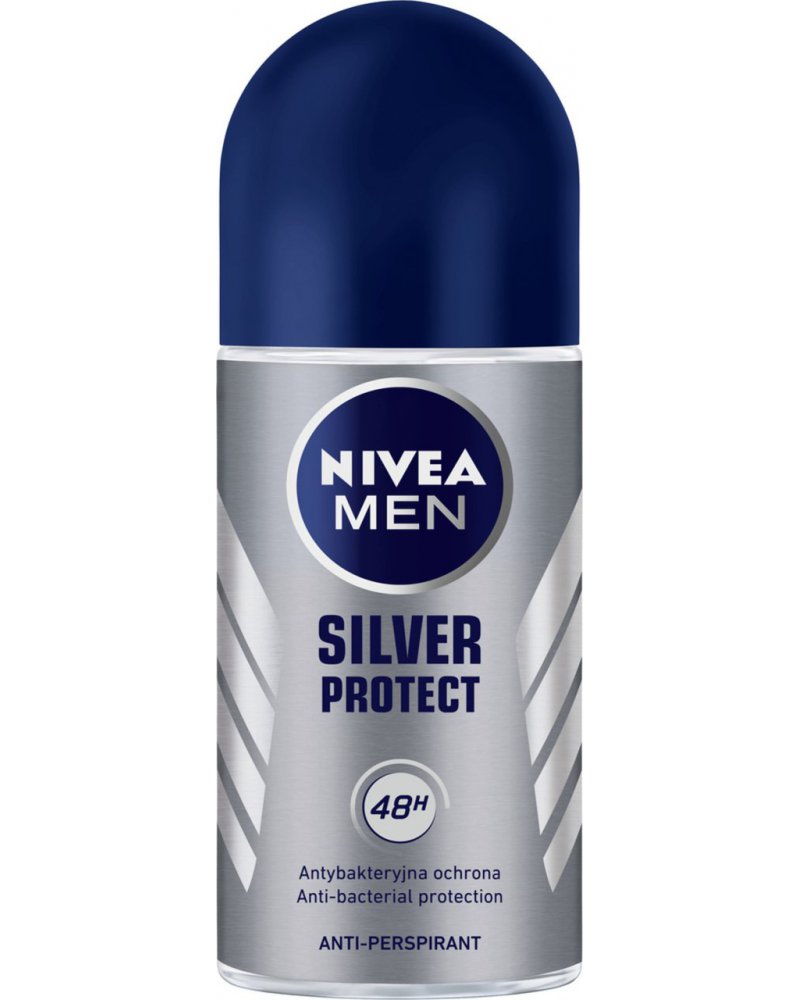 Nivea Men Silver Protect 48H Anti-Perspirant Roll-On 50ml