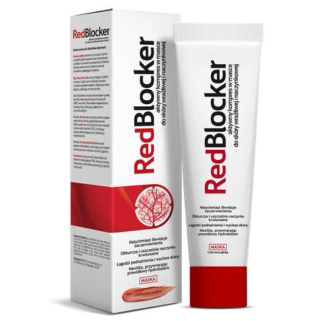 RedBlocker active compress with a mask for sensitive and capillary skin 50 ml