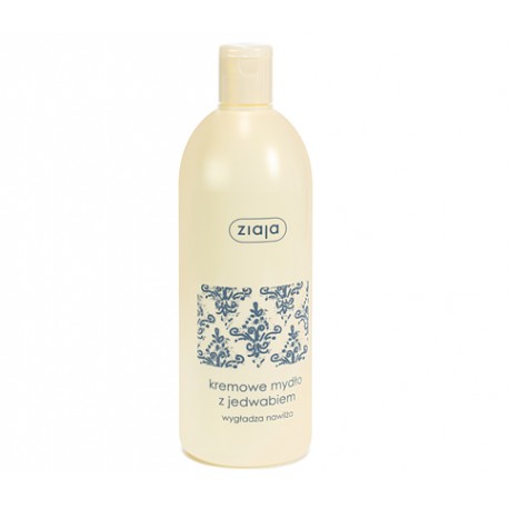 Ziaja Creamy Smoothing Moisturizing Shower Gel with Silk 500ml
